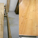 Rénovation d'un plateau de table