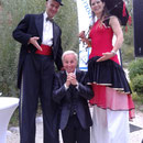 Stelzengeher WKO Kärnten Magic Klaus Klaus Eberhartinger Feuer Sabrina