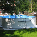 8-Form-Becken 7,25 m x 4,60 m x 1,20 m in Kaltbächle/Bodensee
