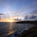 Couchant à la plage de Corsen