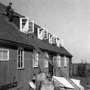 Arbeiten am Tonnenhaus in den 1960er Jahren
