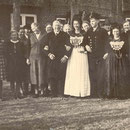 Hochzeitgesellschaft von Gerhard und Meta Ricklefs