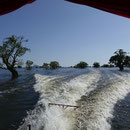 Mit dem Boot über den Tonle Sap und den Sangker Fluss nach Battambang