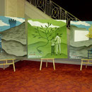 Fresque réalisée pour CISCO au Théâtre Marigny à Paris (durée = 1h30)