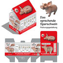 Verpackungsentwurf für ein Sparschwein