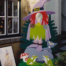 Die kleine Schnoorhexe, Fotostaffage