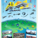 Großformatposter für die Firma Hofmeister & Meincke, Airbrushillustration