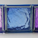 MyMiniGlass MG/s MINI 14,6x14,6x8 MG 15x15 Type Sophisticated Violet Ruby Blue Seves Q15 Glasbausteine Glasstein Glass Blocks Dansk Danmark Glasblokke France Briques Blocs de verre Glasblock Glasbaksteen Österreich Schweiz Luxemburg Nederland glazen blokk