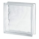 3030/10 Wave Glasbaustein Glasstein Glass Blocks 29,8x29,7x9,8 30x30x10 Wolke Transparent  Formate Stärken formats Glassteine Glasbausteine Briques de verre Bloques de vidrio Blocos de vidro Glasblokke glass blokker Lasitiilet Glasblock Lasi Tiili gler bl