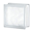 1919/10 Wave Sahara 2S Glasbaustein Glasstein Glass Blocks 19x19x10 Wolke Formate Stärken formats Glassteine Glasbausteine Satiniert satin Staklo Blokovi Luksfery стъклени блокове стеклоблоки склоблоки шыны блоктар steklenih zidakov шклаблокі bloic ghloin