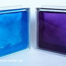 Glasbausteine-center Brilly 19x19x8 190x190 GlasbaGlasbausteine-center Brilly 19x19x8 190x190 Glasbausteine-center.de Deutschland Bayern Wien Berlin Glasstein Glassteine Blau Blue  Wolke Österreich Glasbaustein-Wände Glasstein-Wand Kräftige Farben Farbige