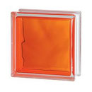 BRILLY Orange 1919/8 Wave Kräftige Farben Strong Shades Basic Glasbaustein Glass Blocks Glasstein Glasbausteine Glassteine Glasbausteine-center glasbausteine-center.de Glasblokke glass blokker Lasitiilet Glasblock Lasi Tiili gler blokkir Glazen bouwstenen