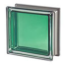 Mendini Design GIADA 100% Q19 T MET Pegasus Jade Vollsicht metallisiert smooth metallised metallizzato Glasbaustein Glasstein Glass Blocks Glasbausteine Glassteine Clearview Glasbausteine-center.de Glasbausteine-center Glasblokke glass blokker Lasitiilet 
