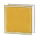 MATTY Yellow 1919/8 Wave Kräftige Farben Gelb jaune mattes Matt Transparent Strong Shades Basic Glasbaustein Glass Blocks Glasstein Glasbausteine Glassteine Glasbausteine-center glasbausteine-center.de Glasdallen Glazen blokken υαλότουβλα Glasbaksteen Gla