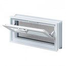 Openable frame  3819  2x1 Glass Blocks 19x19 finestraFrance Belgique Suisse Briques Blocs de verre Chassis ouvrant cadre de ventilation d'aile de fenêtre ouvrable Nederland ne Glazen Blokken glasbouwstenen raamvleugel ventilatie te openen frame