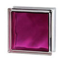 BRILLY Ruby 1919/8 Wave Kräftige Farben Rubinrot rubino Strong Shades Basic Glasbaustein Glass Blocks Glasstein Glasbausteine Glassteine Glasbausteine-center glasbausteine-center.de Briques de verre Bloques de vidrio Blocos de vidro Glasblokke glass blokk