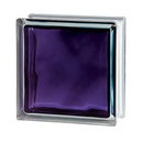 BRILLY Violet 1919/8 Wave Kräftige Farben Violett lila Strong Shades Basic Glasbaustein Glass Blocks Glasstein Glasbausteine Glassteine Glasbausteine-center glasbausteine-center.de Glazen blokken υαλότουβλα Glasbaksteen Glas Blokke Glastegel klaasplokid 