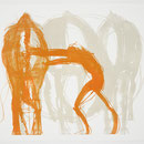 aus der serie "vom pferd erzählen" farblithographie auf büttenpapier 56x76 cm
