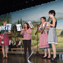 Das Klarinettenquartett Kaindorf beim Sang- & Klangvoll des MGV Kaindorf | Oktober 2012