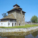 Blick vom Gemeindehaus Schloss