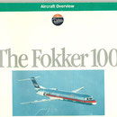 Titelseite einer Fokker 100-Broschüre/Courtesy: Fokker