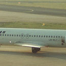 DC-9-41 der SAS in Düsseldorf/Privatsammlung