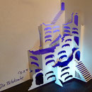 Horrorgami 08: Die Katakombe, fertig geklebt.