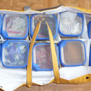Meine Scrapsortiertasche.