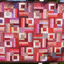 Ein Quilt aus 365 verschiedenen Stoffen!