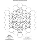 Mandala Rosette 9 Katja Marek Millefiore-Quilt-Along