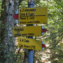 Segnaletica a La Pila 1288 m
