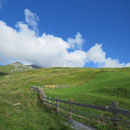 Sul sentiero segnalato per il Piz Beverin