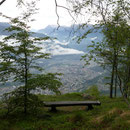 A 1125 m deviamo su sentiero segnalato con bollini rossi (Scenic Trail) verso il Cucchetto