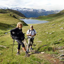 Daria e Adri, salita ai Laghi di Taneda