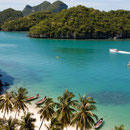 Der traumhafte Ang Thong Meeresnationalpark liegt unweit von Koh Samui entfernt und ist auf jeden Fall einen Besuch wert