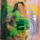 Le Cascadeur, 1991, Mischt./Fotoemulsion/LW, 100 x 100 cm