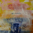 O.T.1996, Mischtechnik/LW, 120 x 160 cm, 