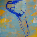 Schwall, 2008, Mischtechnik/LW, 120 x 160 cm