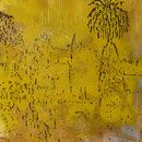 Palme, 1989, Mischt./LW, 110 x 140 cm