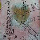 Paris, 1995, Mischt./LW, 90 x 112 cm