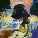 Cala Deya, 1987,  Öl/lw, 77 x 97 cm, 500