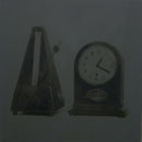 Zeitmesung,DGN,  1993, Misacht./Fotoemulsion/LW, 100 x 100 cm, 700,--