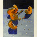 Kürbis, 2002, Hgl, 48x65 cm, 400,-€