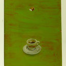 Fliegender Zuckerwürfel, 2004, Hgl, 46x59cm, 320,-€