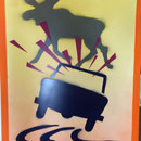 Mischtechnik auf Hartfaser, 2015, 66 x 96 cm
