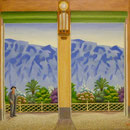 Bahnhof Soller, 1979, Öl/LW, 130 x 105 cm