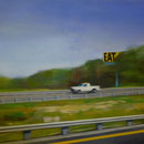 Eat, 2004, Öl/LW, 130 x 96 cm, 