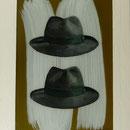 2 Herrenhüte, 2012,Hgl, 56 x 75 cm, 550,-€