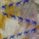 Karawane,1995, MIscht./LW, 125 x 160 cm