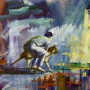 Hermes, 1988, Mischt./LW, 120 x 150 cm